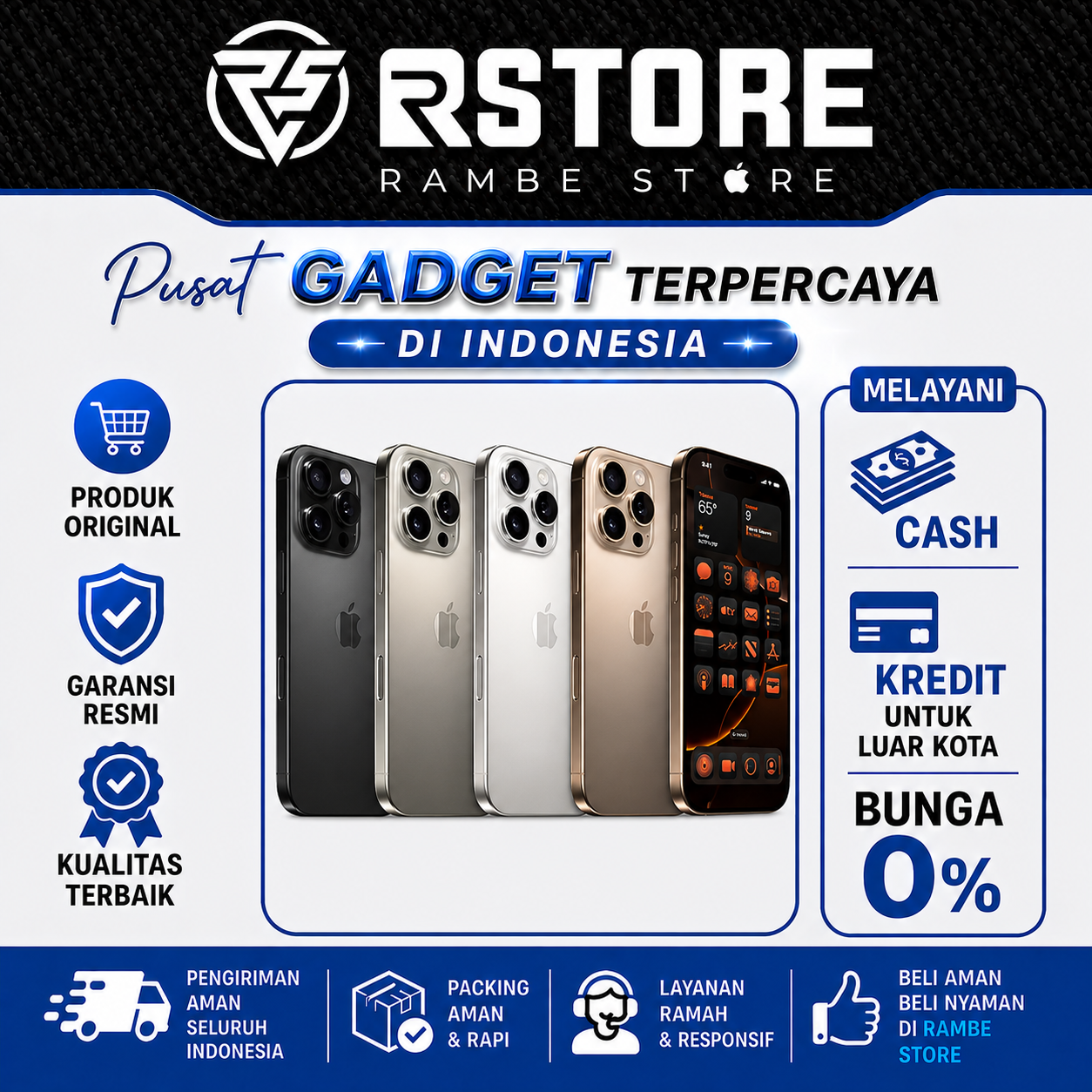 iPhone 16 PRO NEW GARANSI INDONESIA 